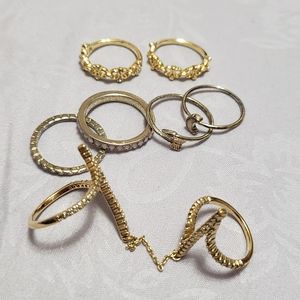 Bundle of Fashion Rings